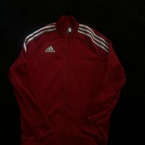 Adidas Men's Red Bomber Jacket